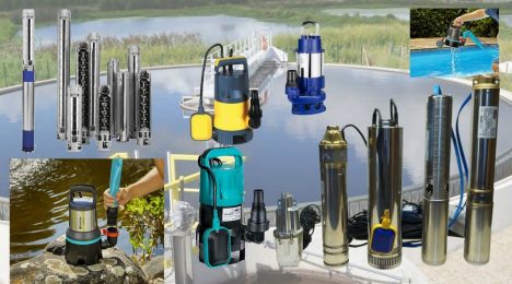 POMPES IMMERGEES, POMPES CENTRIFUGES et VIDE-CAVE